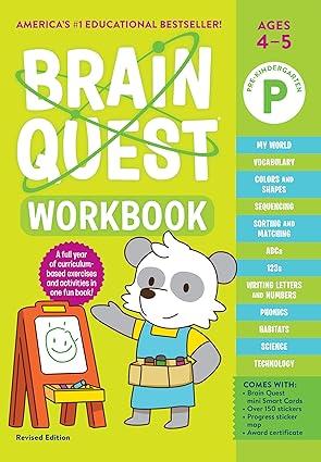 Brain Quest Workbook: Pre-K Revised Edition