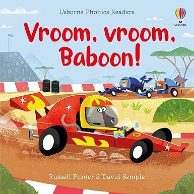 Vroom, vroom, Baboon