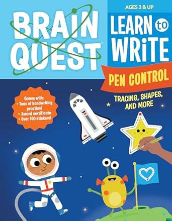 Brain Quest Learn to Write: Pen Control,