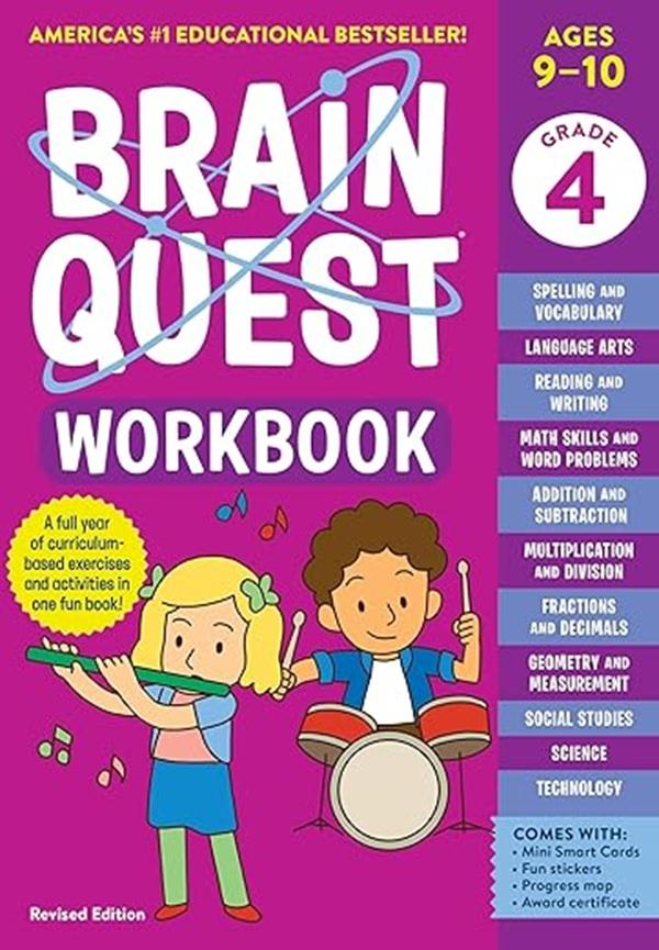 Brain Quest Workbook: 4th Grade
