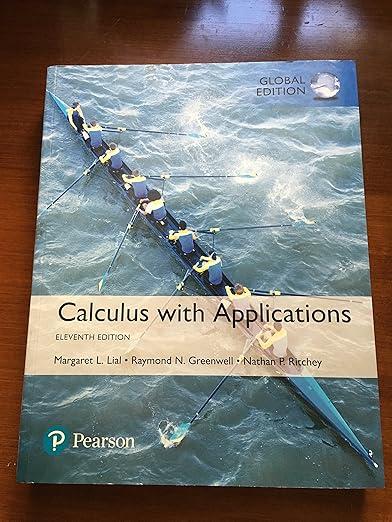 Calculus with Applications, Global Edition
