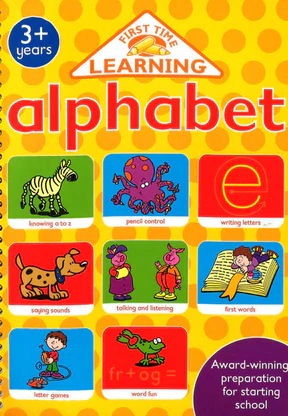 First Time Learning: Alphabet (3+ Years)