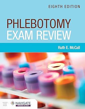 Jones & Bartlett Learning Phlebotomy Exam Review