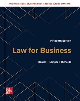 Law for Business ISE