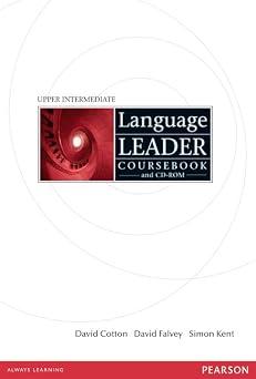 Language Leader Upper Intermediate Coursebook and CD-ROM Pack
