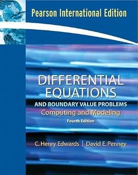 Differential Equations and Boundary Value Problems: Computing and Modeling: International Edition