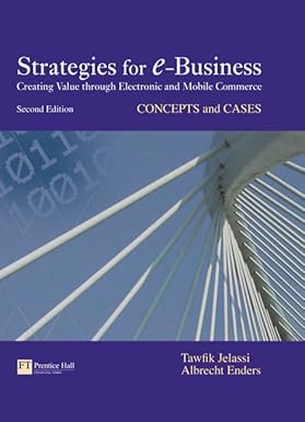 Strategies for E-Business