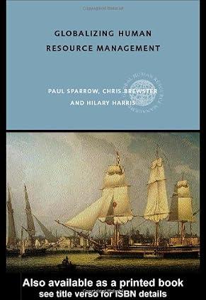 Globalizing Human Resource Management