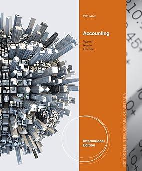 Accounting, International Edition