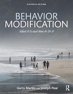 Behavior Modifications