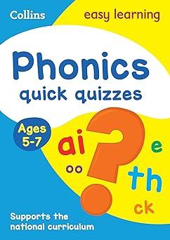 Collins Phonics Quick Quizzes Ages 5-7: Ideal for Home