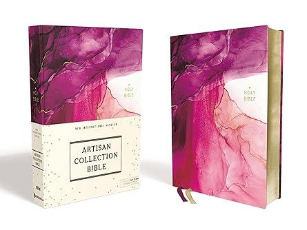 Artisan Collection Bible, Cloth over Board, Pink, Art Gilded