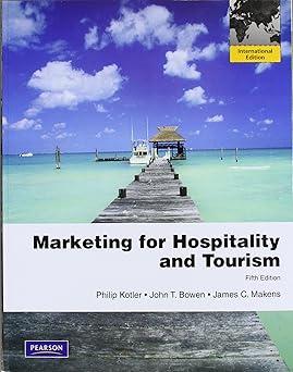 Marketing for Hospitality & Tourism