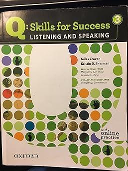 Q Skills for Success Listening