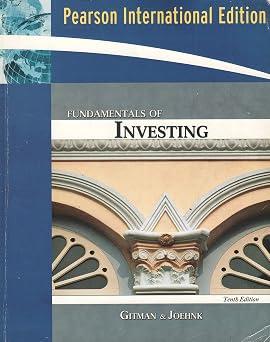 Fundamentals of Investing